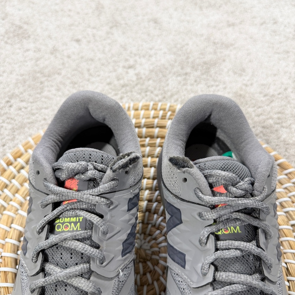 New Balance Women’s Summit Q.O.M. Trail Running Shoes Sneakers in Gray 8 - Picture 5 of 14